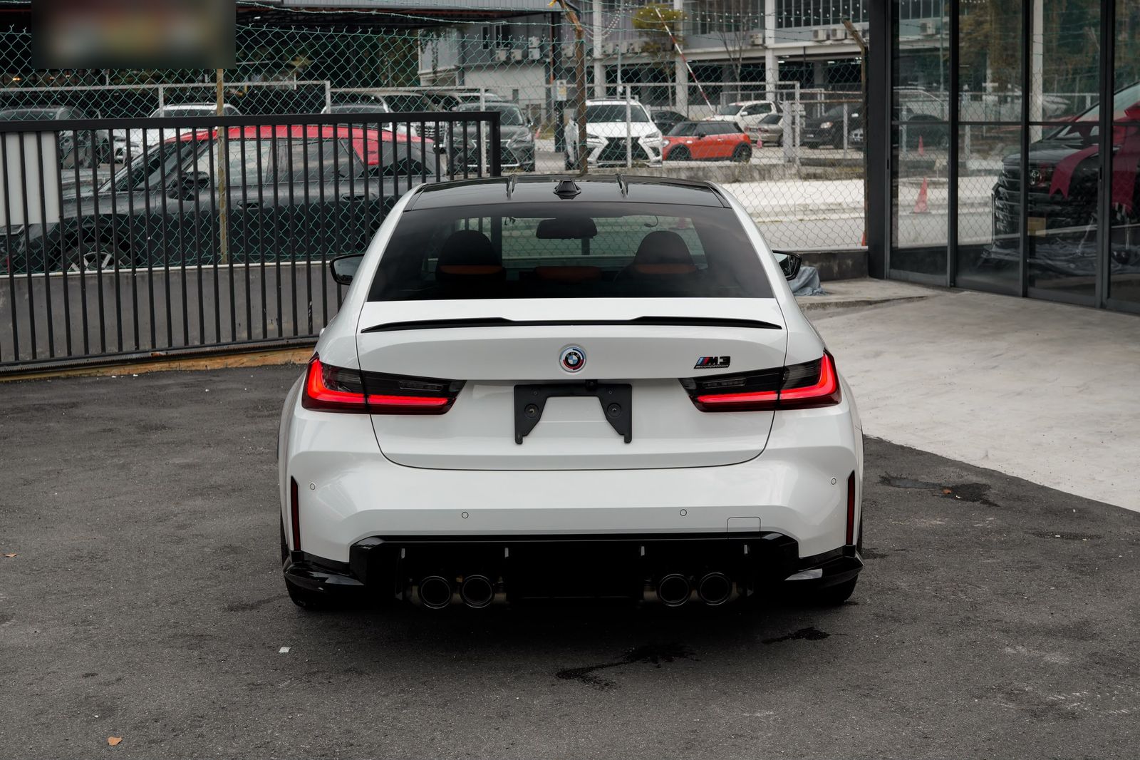 BMW M3 Competition #4183 – Rear