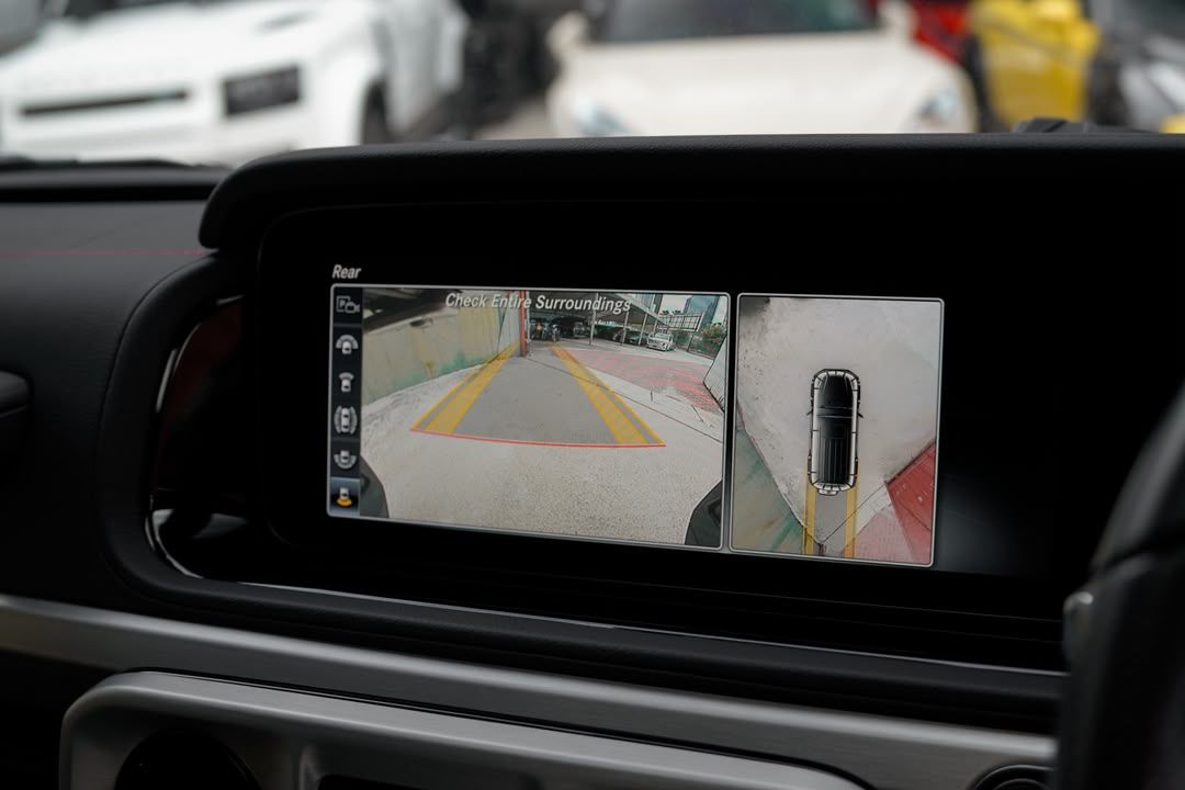 Mercedes-Benz G400d AMG Line #4489 – 360 camera screen
