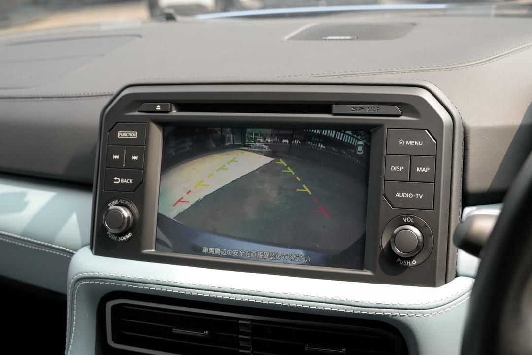 Nissan GT-R R35 Premium Edition #0142 – Reverse camera screen