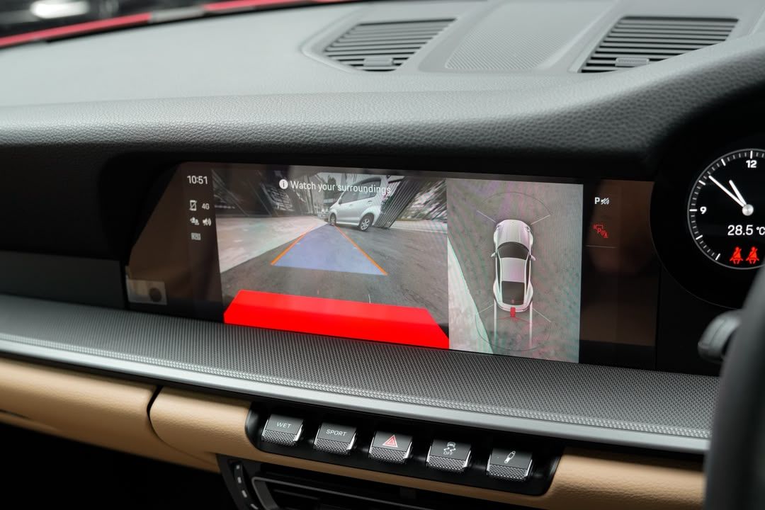 Porsche 911 Carrera #0265 – 360 camera screen