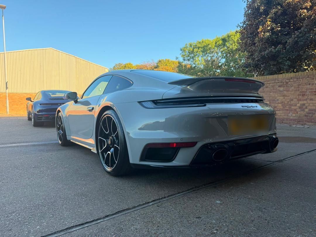 Porsche 911 Turbo S #1209 – Rear three-quarter